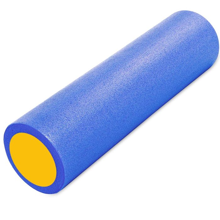 "rolo espuma 90 cm azul y naranja"