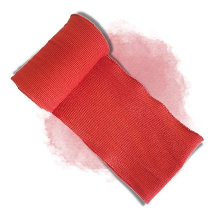 "venda semi elastica roja"