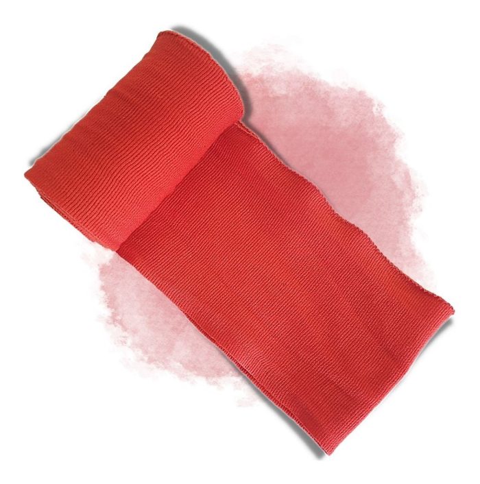 "venda semi elastica roja"
