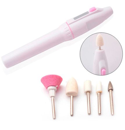 "Set Torno y accesorios para uñas"