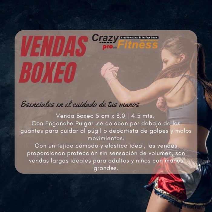 "venda boxeo calidad"