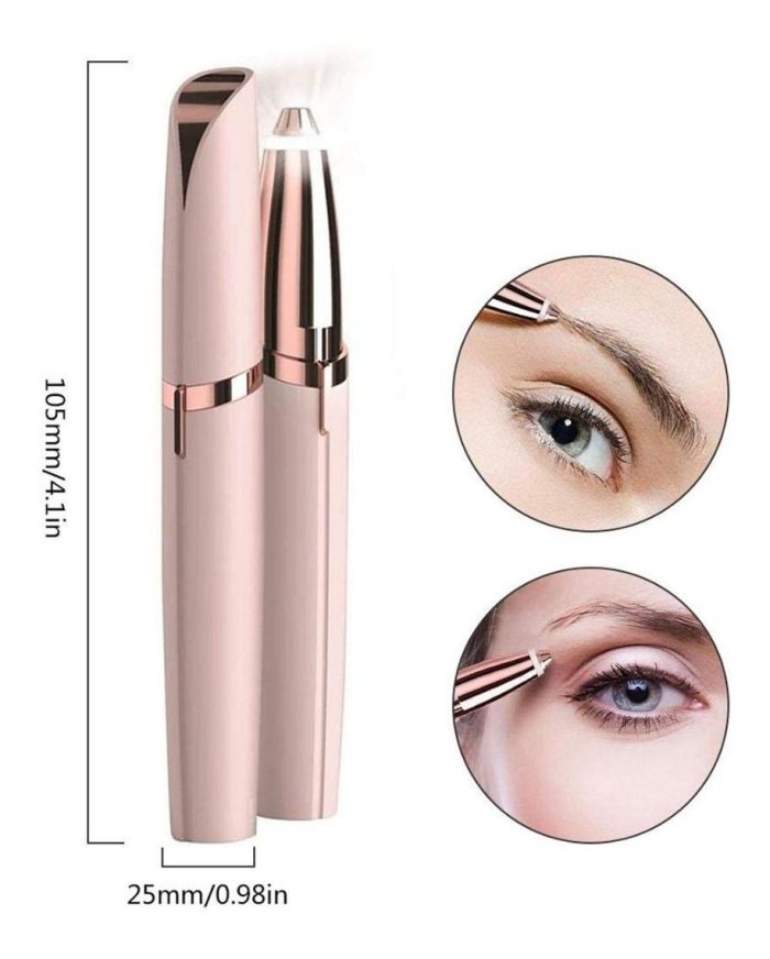 Depilador Recortador Portable Vello Nasal Y Cejas - Imagen 3