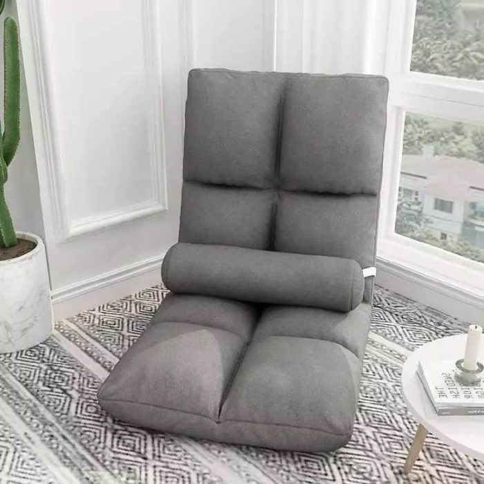 "silla meditacion para piso gris oscuro"