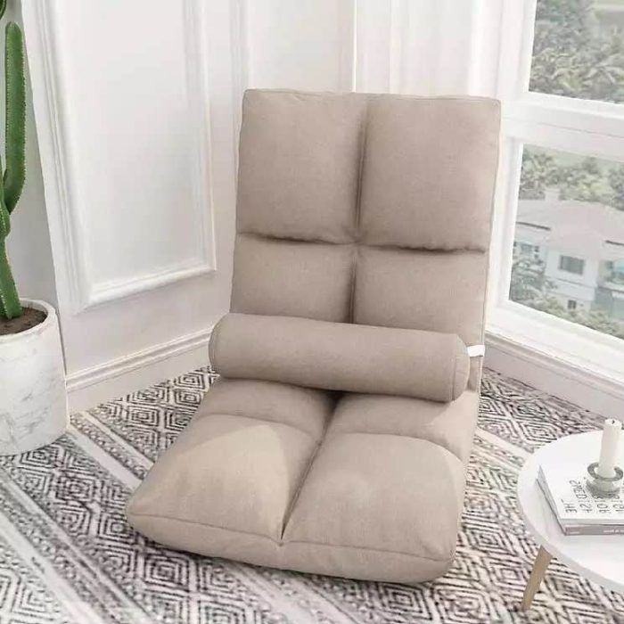 "silla meditacion para piso kakhi"