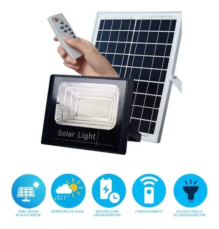 "focos y reflectores solares en crazy"
