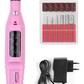 "Torno Para Manicure Lima De Uñas Eléctrico Y kit De Manicure"