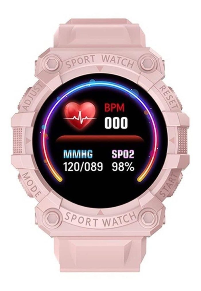 "reloj smart FD68S inteligente rosa"