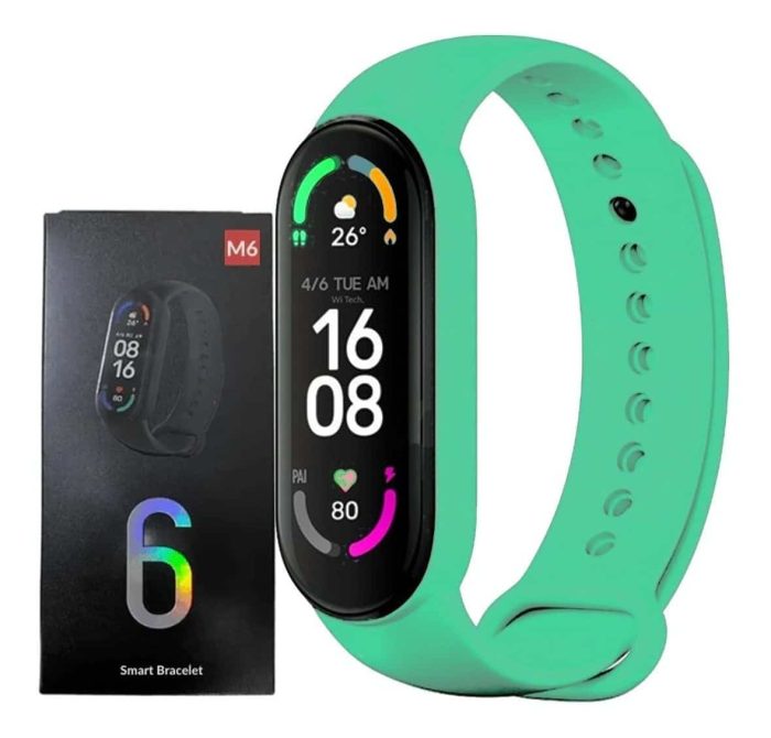 "smart reloj pulsera inteligente verde crazy"