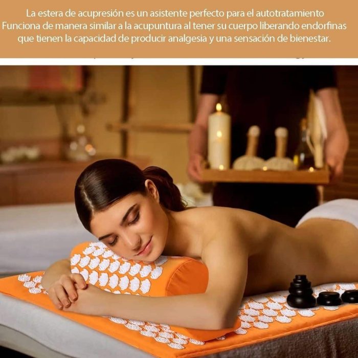 Colchoneta Acupresión Con Almohada Y Bolso - Imagen 9