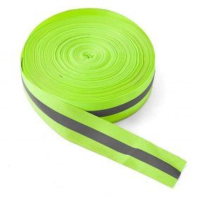 "cinta reflectiva fluor textil 100 metros"