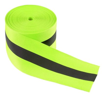 "cinta reflectiva fluor textil 10 mts"
