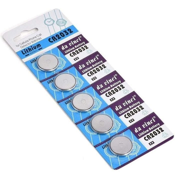 Pila Litio Boton Cr2032 Pack x 5 Unidades - Imagen 2