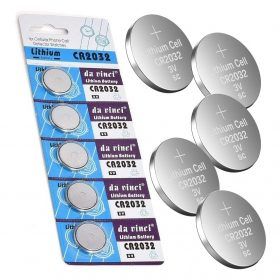 Pila Litio Boton Cr2032 Pack x 5 Unidades