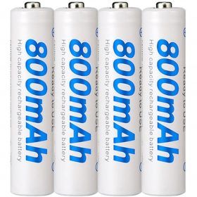 " pack pila recargable AAA 800 mAh Crazy"
