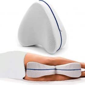 "Almohada con memoria piernas y rodillas"