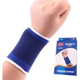 "muñequera elastica en polyester"