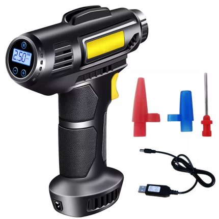 "inflador con compresor digital para auto crazy"