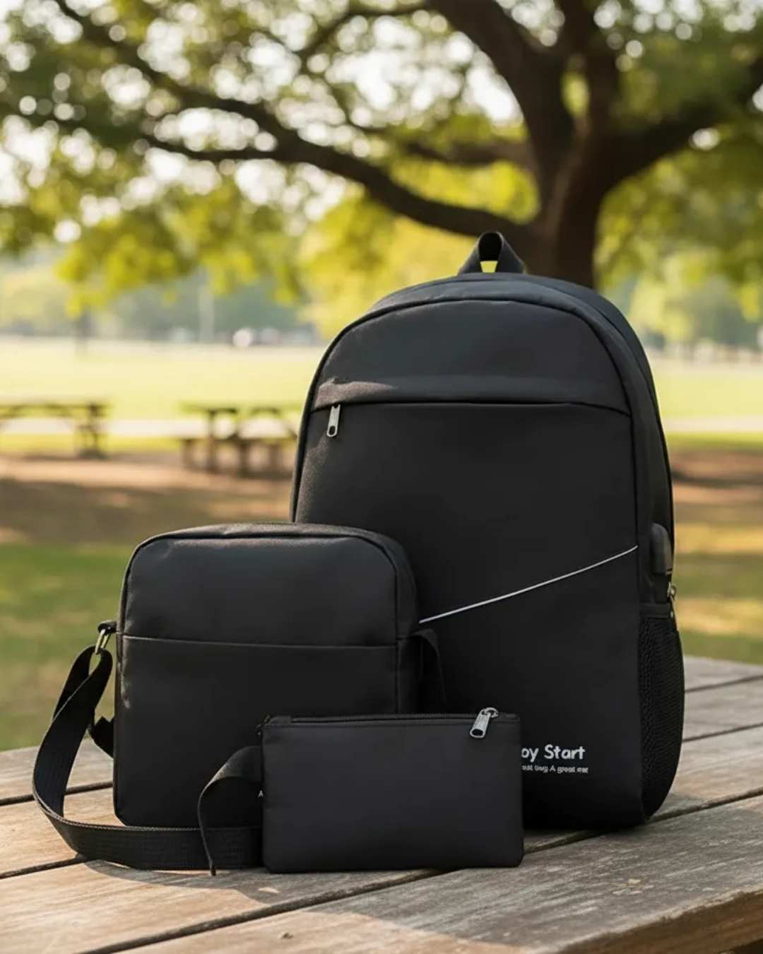 Mochila Antirrobo Impermeable 3 en 1