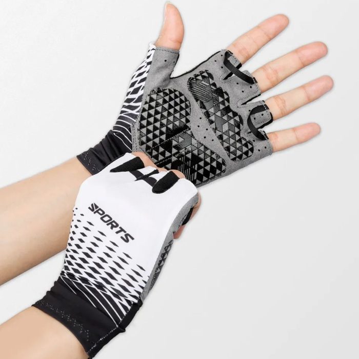 Guantes Ciclismo Y Moto Medio Dedo - Imagen 8