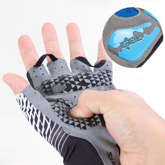 Guantes Ciclismo Y Moto Medio Dedo - Imagen 9