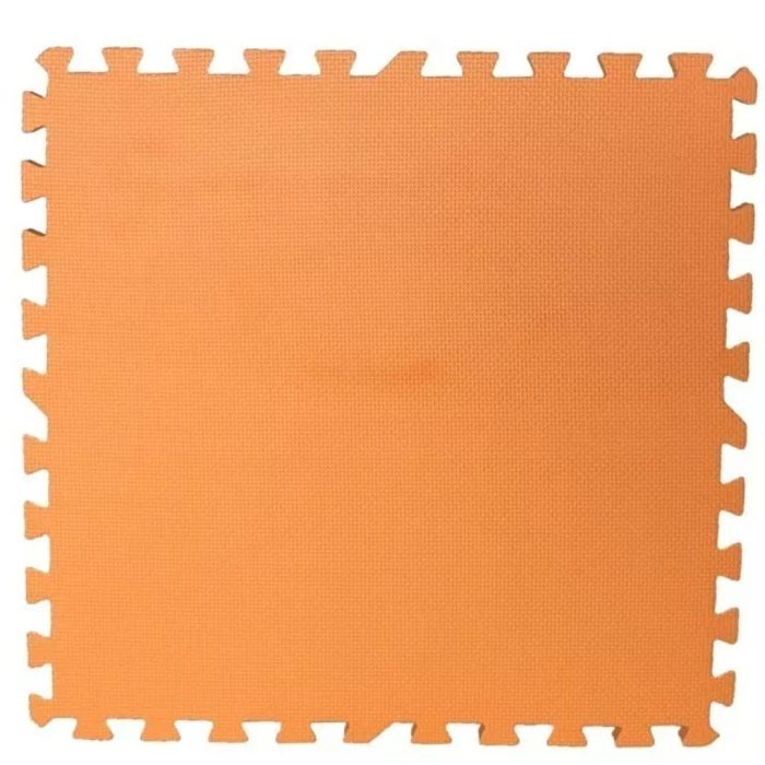 "piso goma eva tatami 1x1x1 naranja"