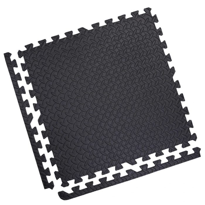 "piso goma eva tatami 1x1x1 negro"