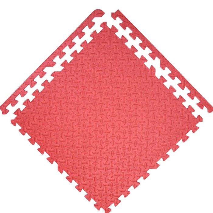 "piso goma eva tatami 1x1x1 rojo"