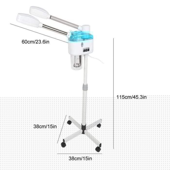 Vaporizador Cosmetología Facial Doble Brazo - Imagen 2