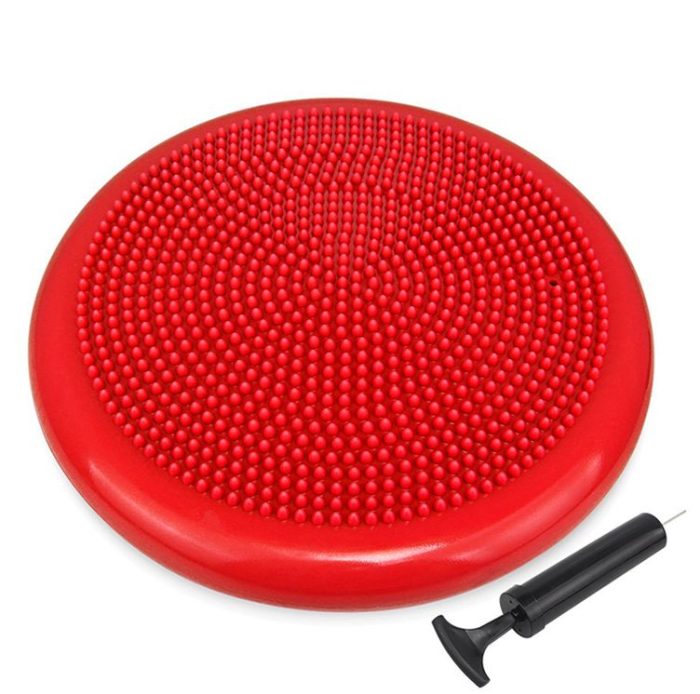 "plataforma inestable bosu rojo"