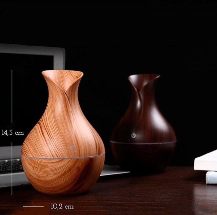 Mini Humidificador Difusor Aromaterapia 130 Ml USB - Imagen 4
