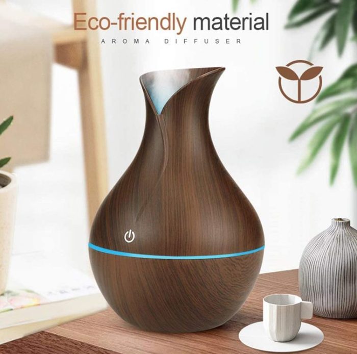 Mini Humidificador Difusor Aromaterapia 130 Ml USB - Imagen 6