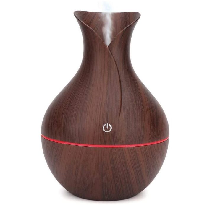 "humidificador difusor aromaterapia oscuro"