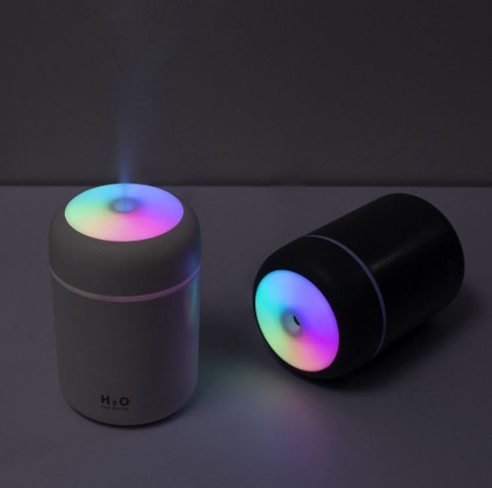 Mini Humidificador Difusor Aromaterapia 300 Ml USB - Imagen 4