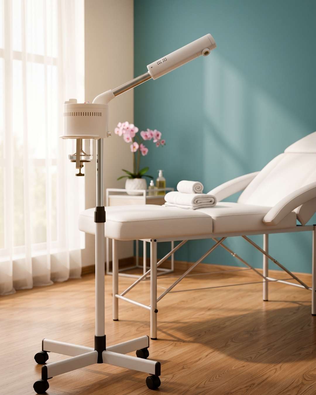 Vaporizador Ozono Facial Profesional Con Ruedas