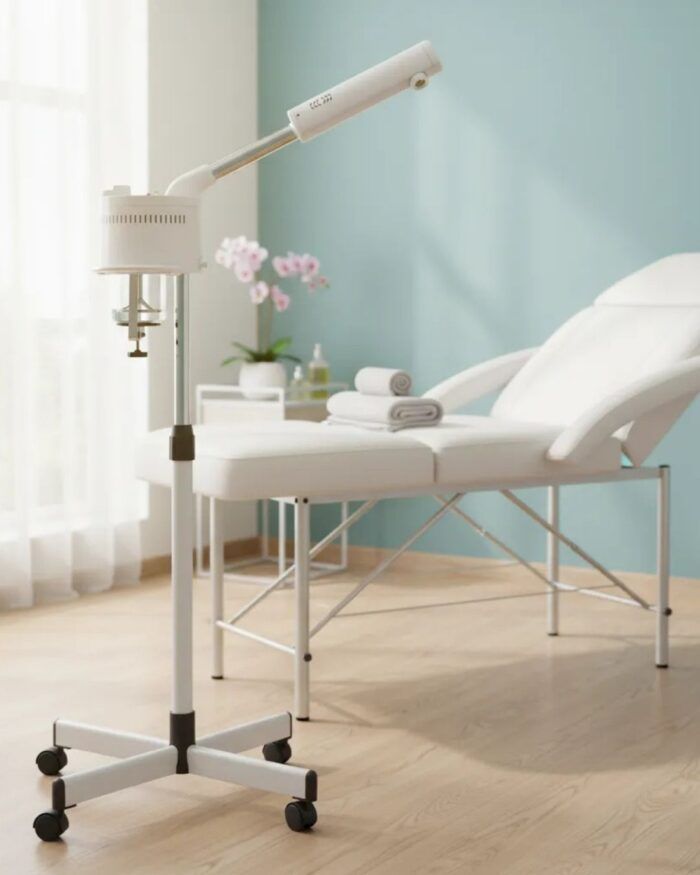Vaporizador Ozono Facial Profesional Con Ruedas - Imagen 2