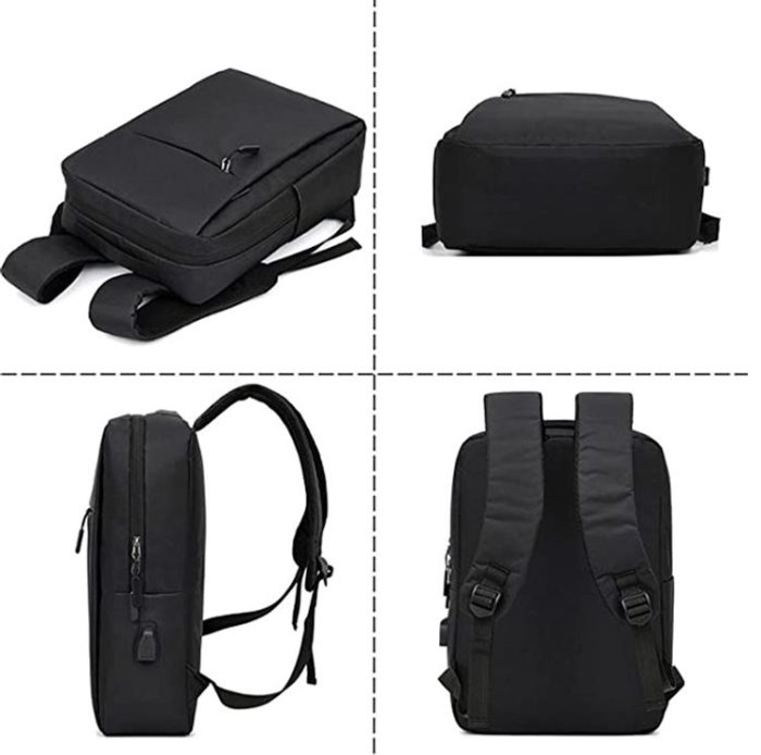 Mochila Antirrobo Impermeable Simple Cierre - Imagen 5
