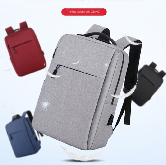Mochila Antirrobo Impermeable Simple Cierre - Imagen 6