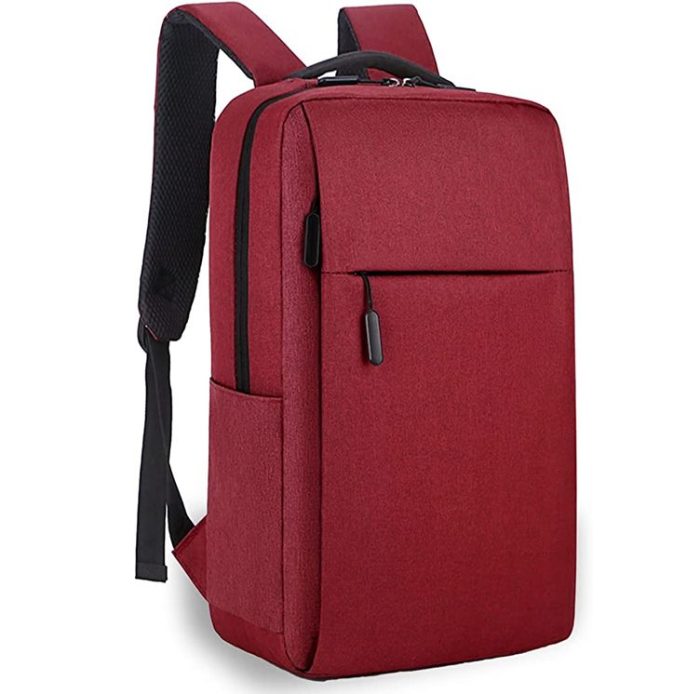 "mochila roja antirrobo crazy"