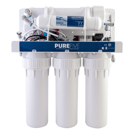 "pure five osmo filter con bomba"
