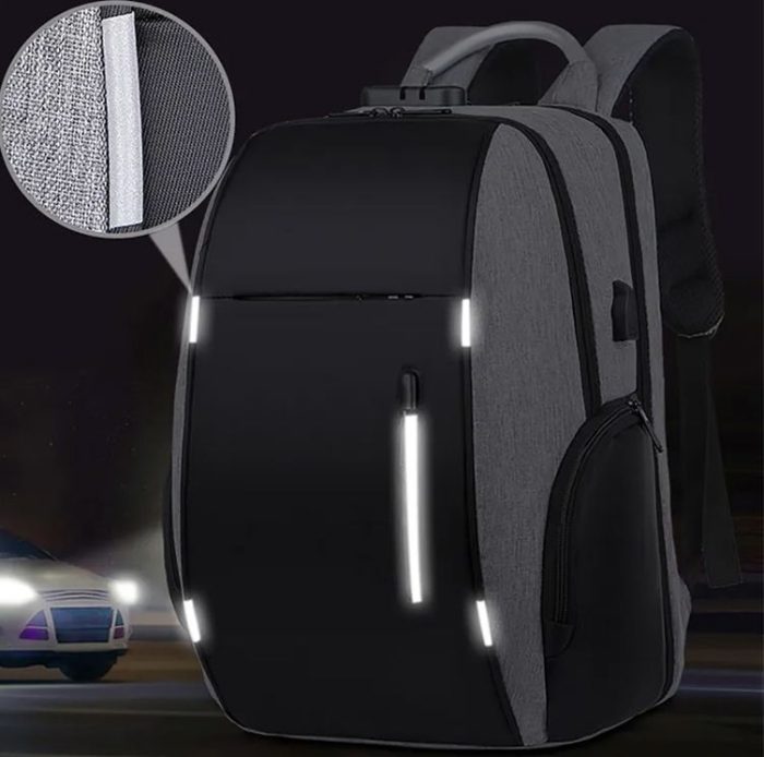 Mochila Antirrobo Impermeable Con Combinación - Imagen 2