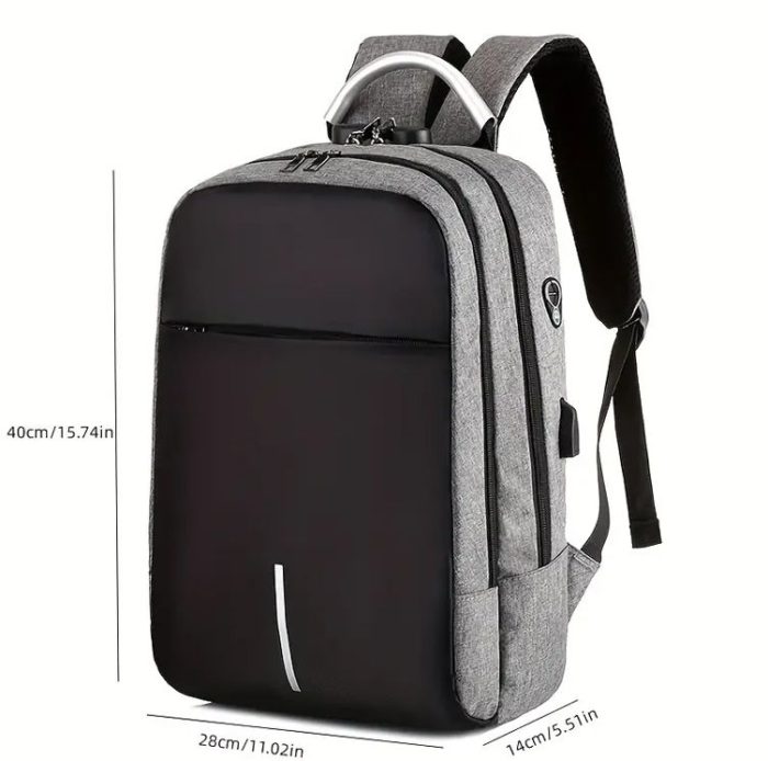 Mochila Antirrobo Con Combinación Recta - Imagen 4