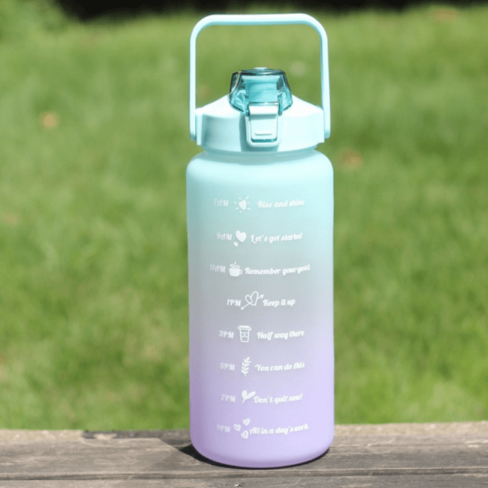 Botella de Agua Deportiva 2 L Diseño Motivacional - Imagen 4