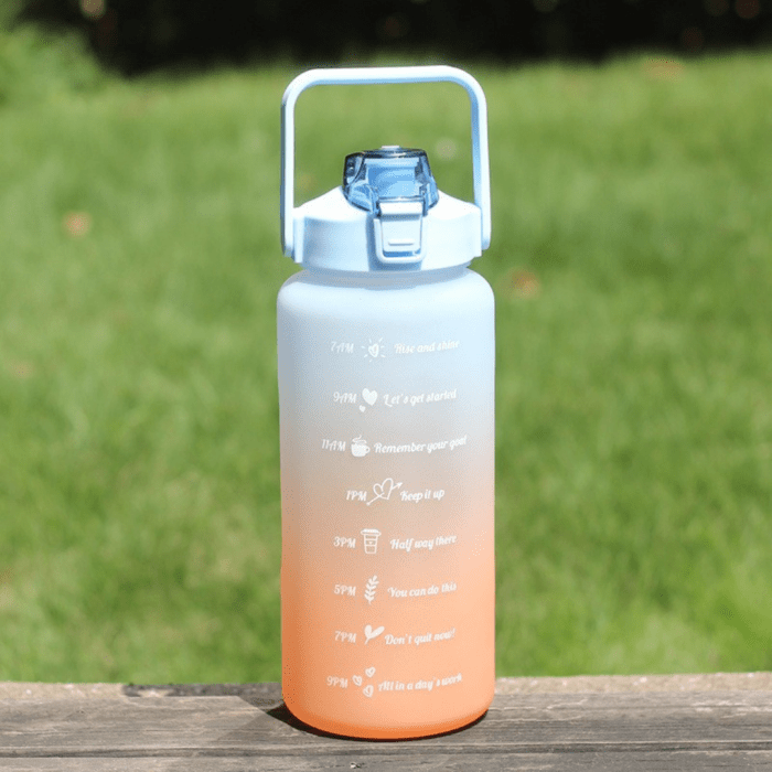 Botella de Agua Deportiva 2 L Diseño Motivacional - Imagen 2