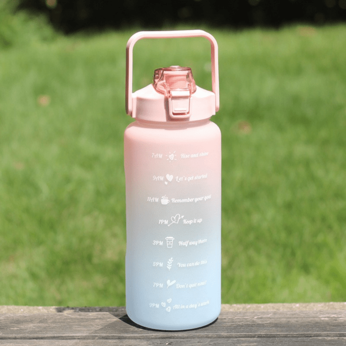 Botella de Agua Deportiva 2 L Diseño Motivacional - Imagen 3