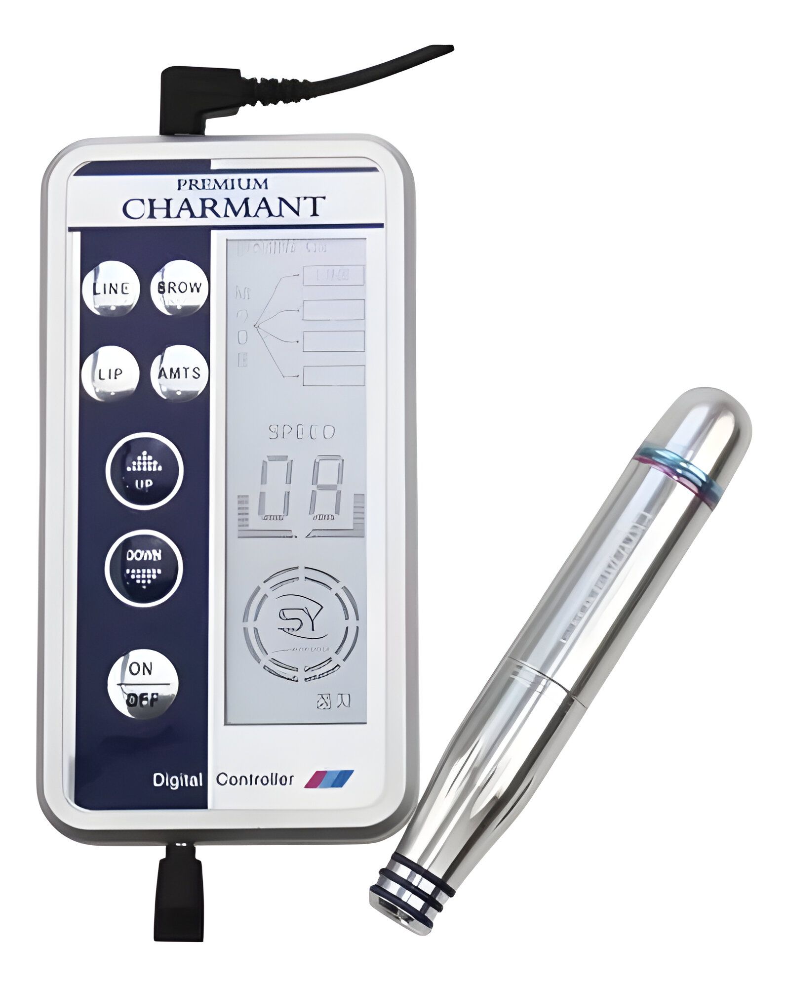 Dermografo Digital Charmant Blue Pro Micro Pigmentación
