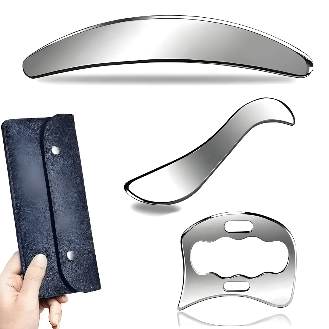 Kit Herramientas Fisioterapia Gua Sha Corporal
