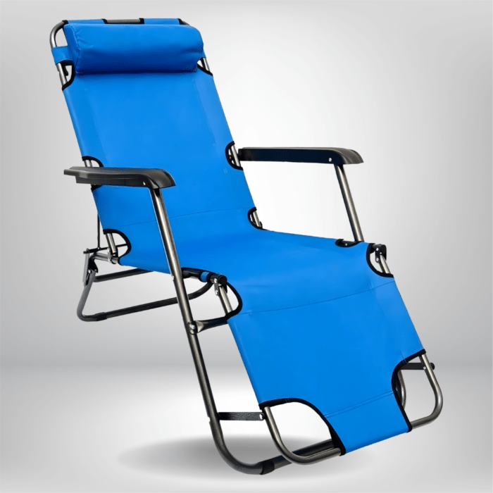 Silla Reposera Piscina O Jardín Reclinable Con Posiciones - Imagen 2