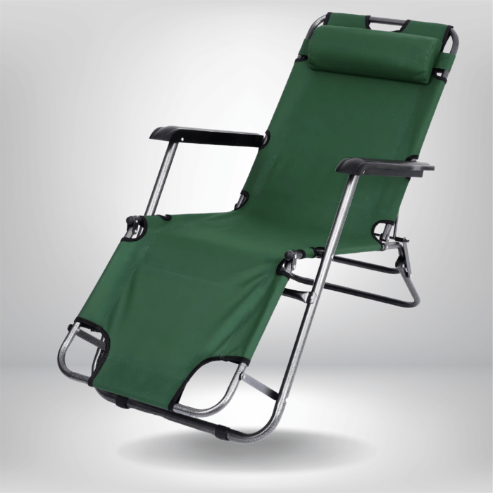 Silla Reposera Piscina O Jardín Reclinable Con Posiciones - Imagen 4