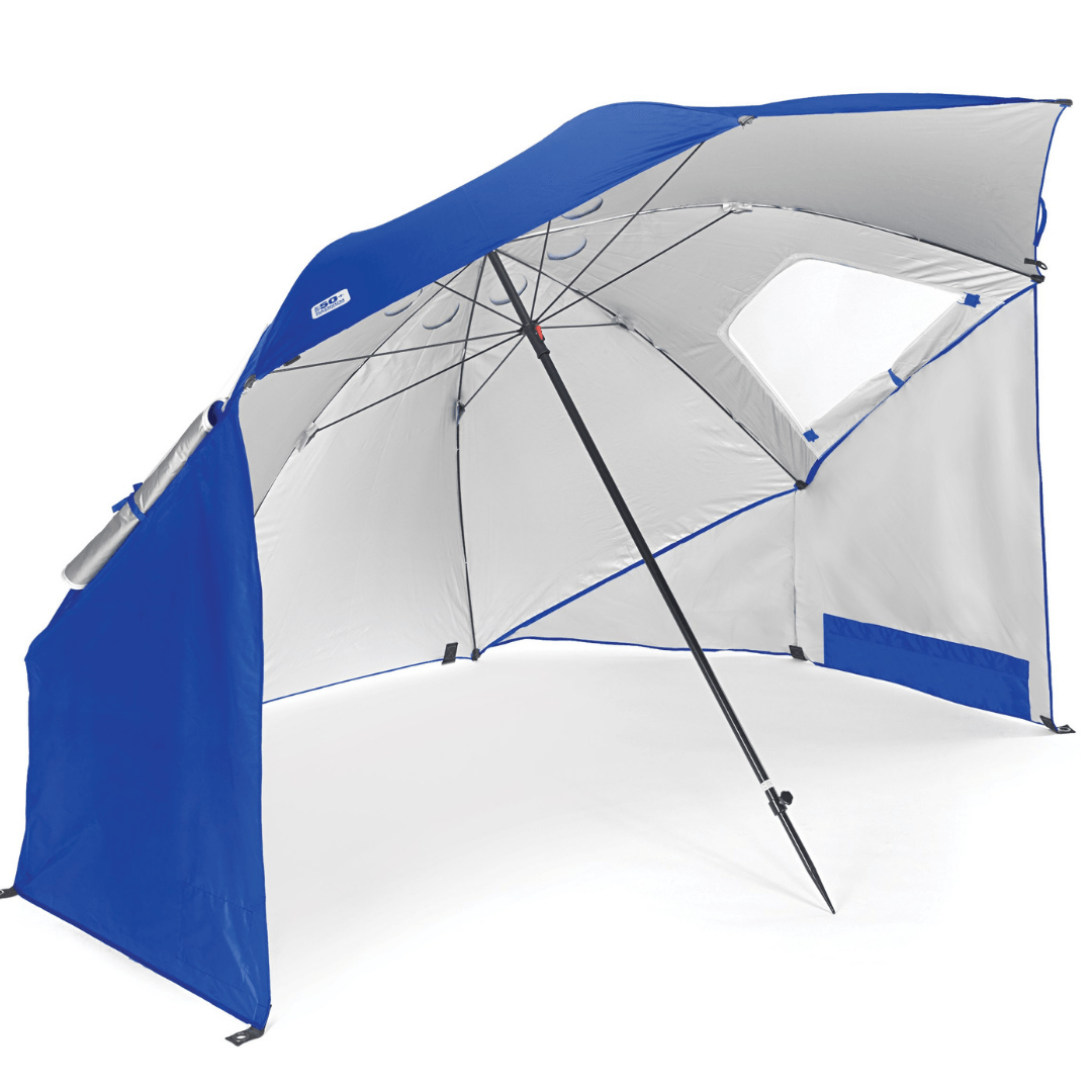 Sombrilla Carpa 2,4m + Acc Filtro Uv50 Playa Camping