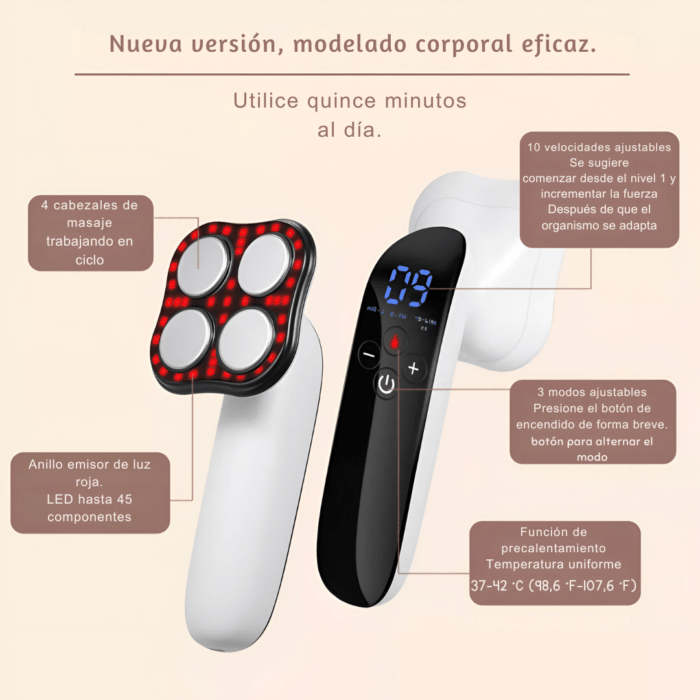 Radiofrecuencia Corporal Multifuncional Tonifica y Rejuvenece - Imagen 2